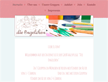 Tablet Screenshot of kita-engelchen.com